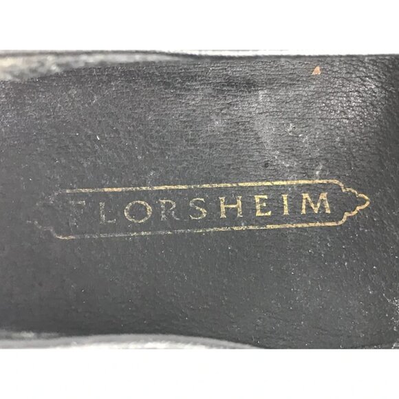 Florsheim Mens Dark Brown 30495 Almond Toe Slip On Loafer Shoes Size 10.5‎ D - Picture 8 of 9